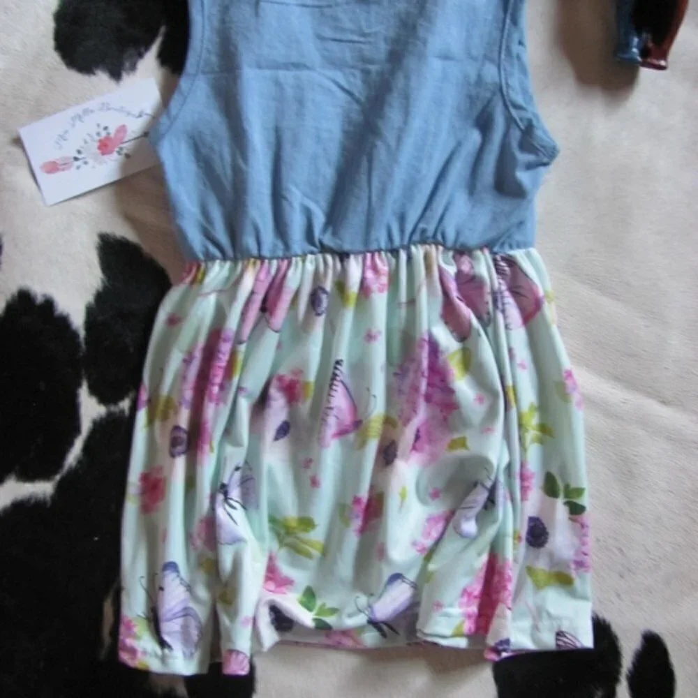 SECRET GARDEN DRESS LITTLE GIRL XS